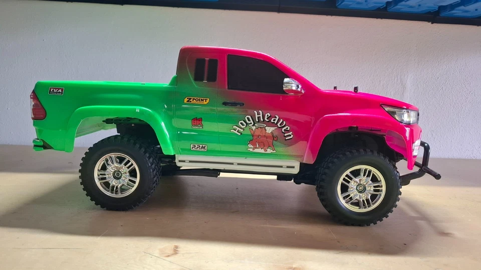 rc auto tamiya 1/10 Toyota Hilux - Bild 2 von 4