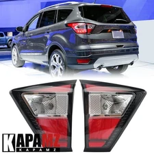 For 2017-2019 Ford Escape Pair Left&Right Inner Tail Light Brake Halogen Lamp