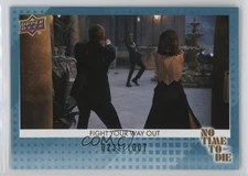 2025 Upper Deck James Bond No Time To Die Teal 007 /1007 Fight Your Way Out 6kv