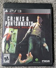 Sherlock Holmes Crimes & Punishments PS3 NTSC-U/C BlackLabel CIB Tested BLUS3141