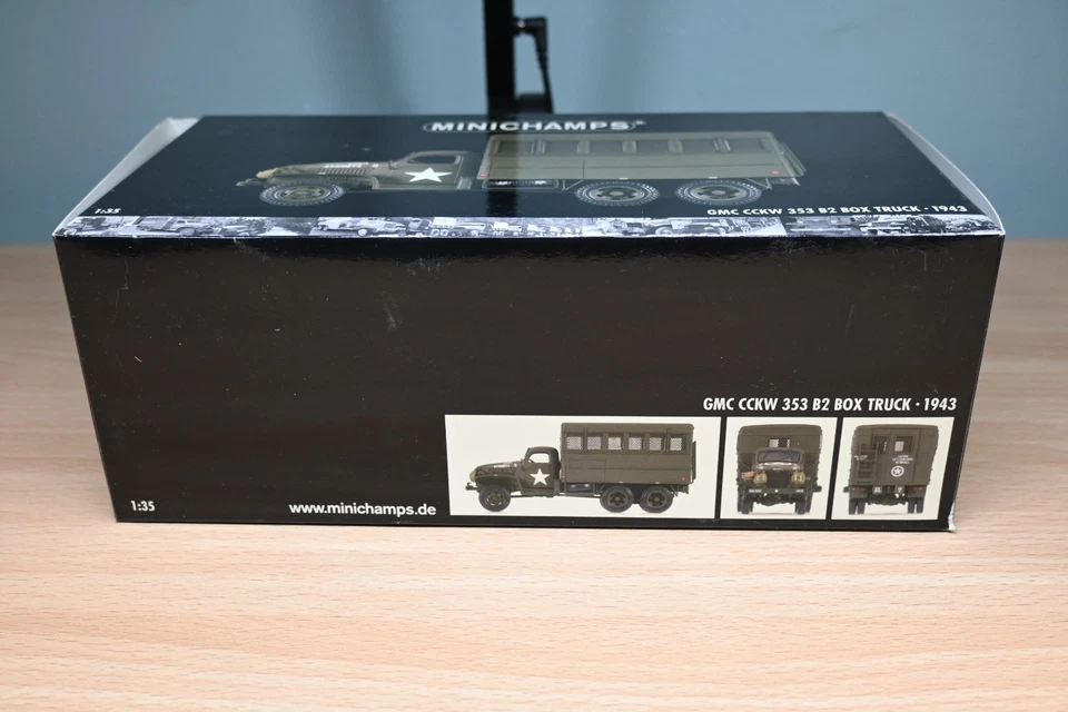 Camión de carga Minichamps GMC CCKW 353 B2 1943 escala 1:35 Foto 4 de 4