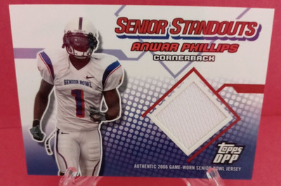 2006 Topps DPP Senior Standouts Jersey Anwar Phillips SS-AP $5.49 BIN!