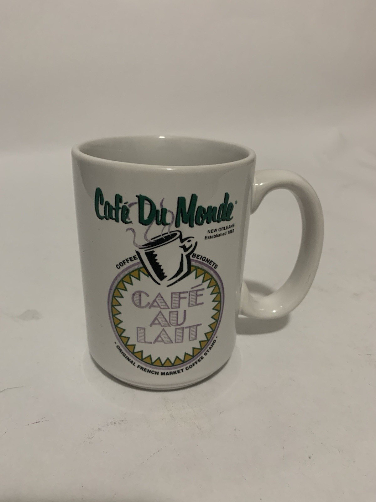Cafe Du Monde Orig French Market New Orleans Louisiana Coffee Mug Cafe Au Lait