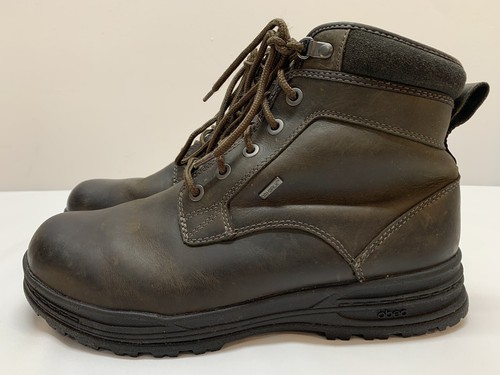 Abeo 24/7 RANGER Ankle Brown Leather Work Boot Waterproof Men’s US Size 11 M EUC