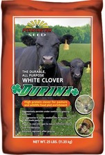Pennington Durana White Clover Seed -  25 Lbs