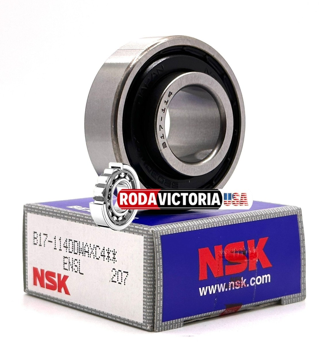 NSK JAPAN B17-114 Clutch Pilot Bearing 17x40x20/12mm | eBay
