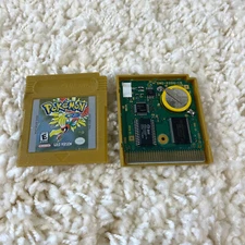 Pokemon Gold Version (Nintendo Game Boy Color, 2000) GBC Authentic New Battery
