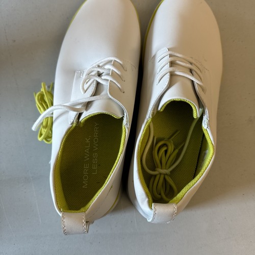 Ponto The Pacific Casual Dress Shoes Lightweight in White Citrine Size 9.5 - Picture 5 of 6