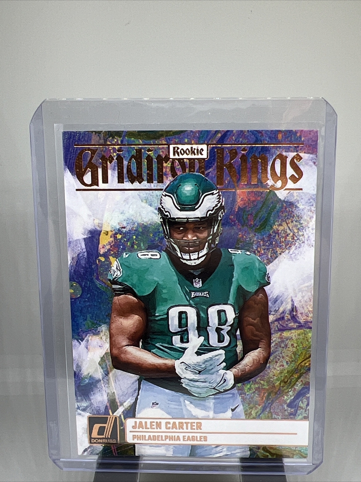 Jalen Carter 2023 Donruss Football Gridiron Kings Rookie SP #RGK-5 - Eagles