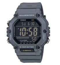 Casio AE-1600H-8BV Digital Watch WR100 10 Year Battery Alarm LED Illuminator NEW