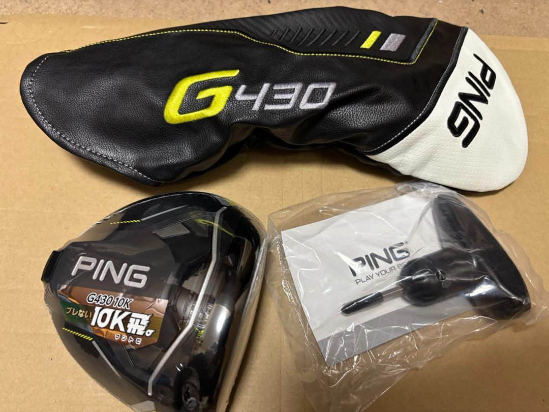 PING ピン G430 MAX　10K 10.5゜ ヘッド　美品 DRIVER HEAD ONLY PING G430 10K MAX 10.5* LOFT Fast Shipping