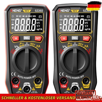 Digital Multimeter Digital Display Intelligent Multimeter Multi-Function