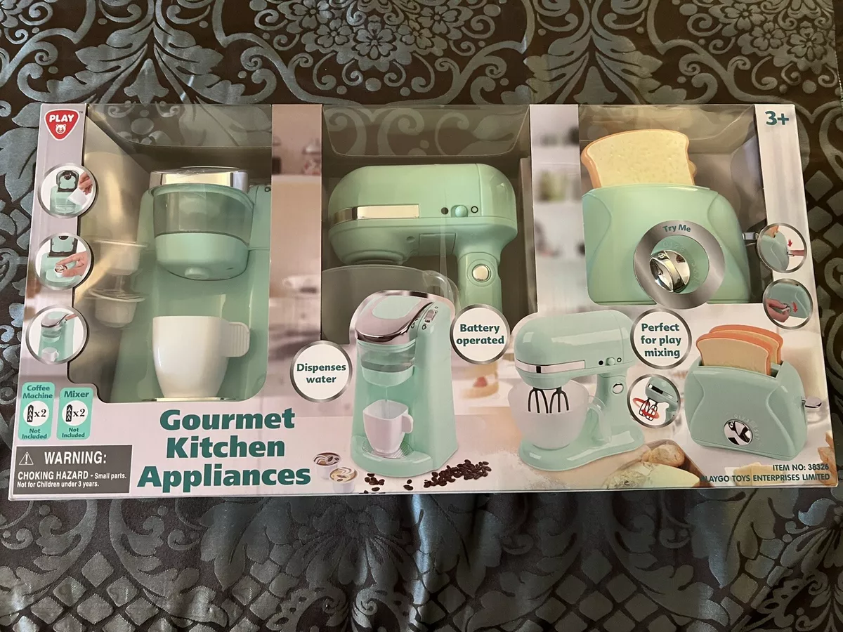 Playgo gourmet kitchen best sale appliances