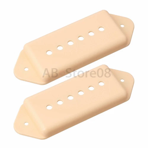 Pair P90 Dog Ear Bridge & Neck Pickup Cover For Gibson Dogear