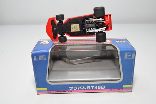 A100 1:43 EIDAI GRIP JAPAN 680 5 BRABHAM BT45B F1 RED EXIB - Picture 14 of 20