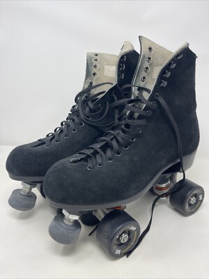 Riedell Quad FS135 Skate Boot Only Black Size 7 Width D New Without Box