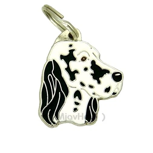 Black Dog Tags & Charms