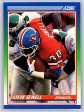 1990 Score #417 Steve Sewell