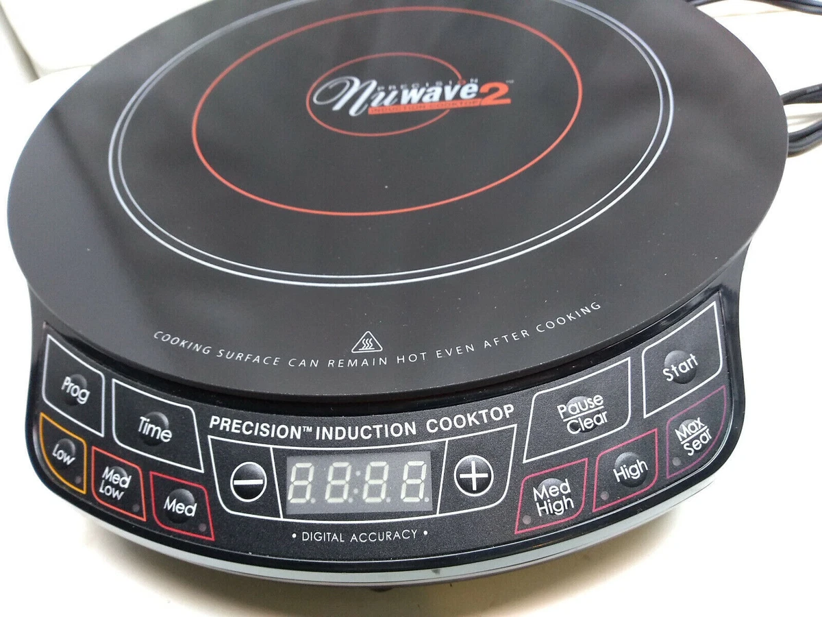 Nuwave Precision 2 Portable Heat Induction One Burner Cooktop Black 1800W |  eBay