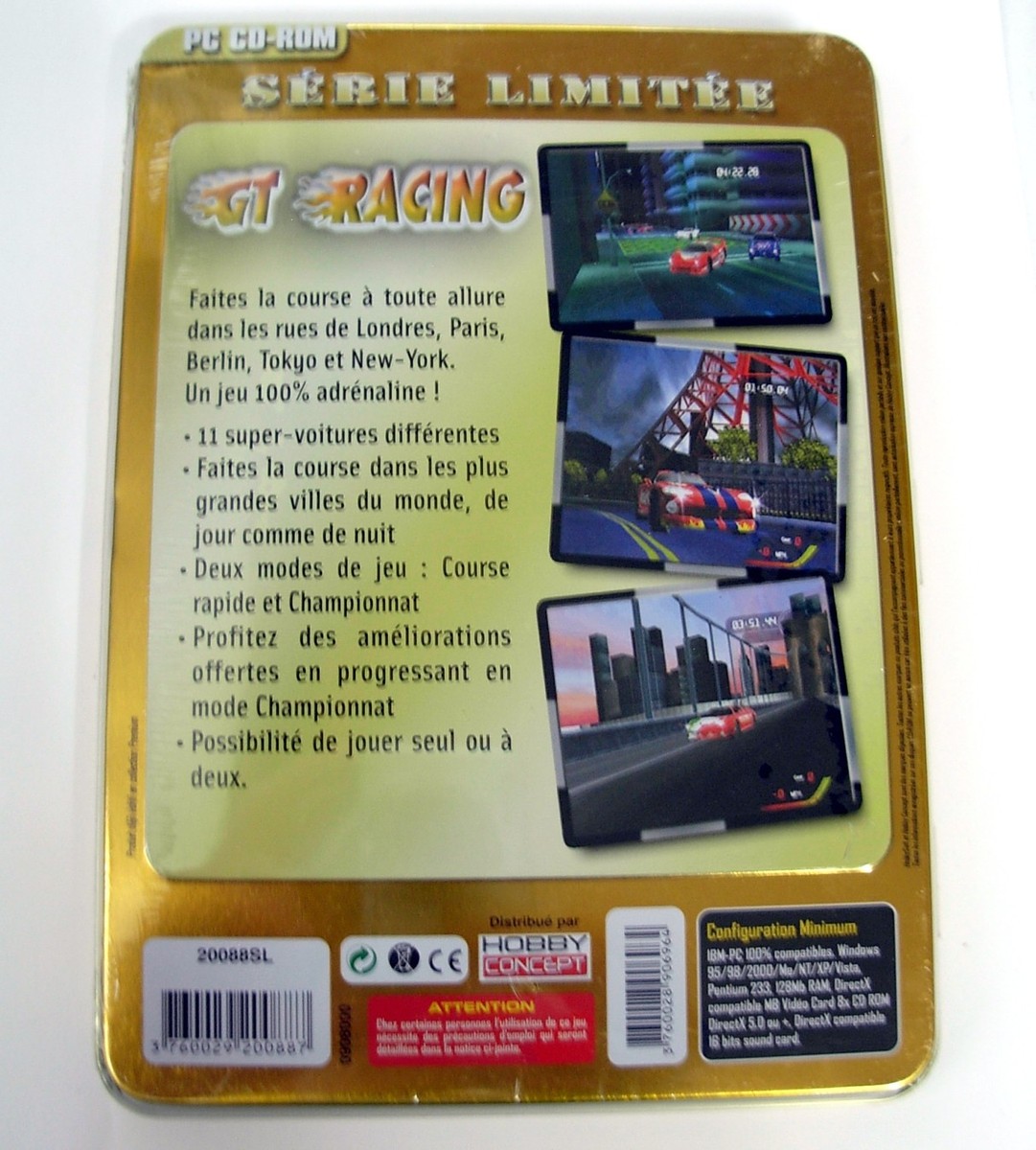 Jeu PC New York Race – Version Française, Sous Blister (neuf)