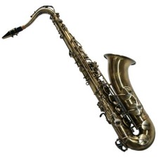 Karl Glaser Tenor Saxophon Antik Bronce Modell, Koffer und Blättchen, Neu + OVP