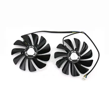 XT Graphics Card Cooling Fans Radiator Cooler Pair For XFX RX 5600XT 6GB RX5500