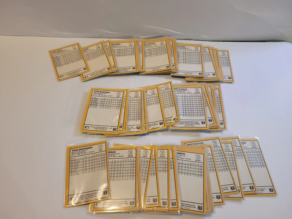 1990 Donruss Best of the National League Baseball - #1- #143 - Pick from list - Image 2 of 2