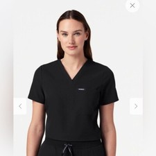 Jaanu Scrub Top Black M