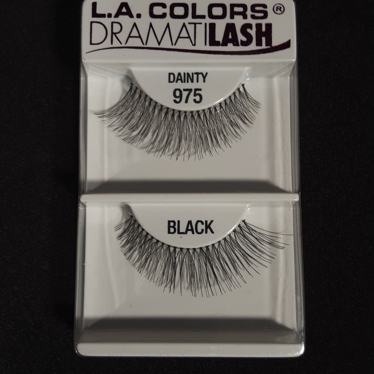NEW L.A.Colors DramatiLASH DAINTY #975 False Black Eyelashes  display picture 3