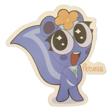 Petunia Smiling Big Eyes Sparkle Flower Happy Tree Friends Sticker