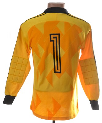 ADIDAS VINTAGE TEMPLATE 1984/1986 GOALKEEPER SHIRT SIZE M ADULT #1