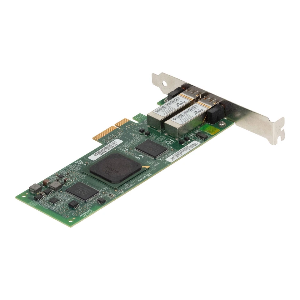 Network Cards Dell 0DH226 QLE2462-DELL PX2510401-61 C Dual FC LC 4Gb Pcie x4 - Image 2 of 3