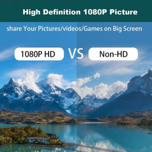 HDMI Mirroring Cable Digital Phone to TV HDTV Adapter For iPhone 12 XR 8 7 iPad - Picture 9 of 16