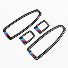 Auto Innenraum Fenster Schalter Tür Rand Carbon Faser Für for BMW F20 F30/F36,