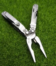 SOG PP1001-CP Powerpint Silver Needlenose Pliers Scissors Knife MultiTool Pliers