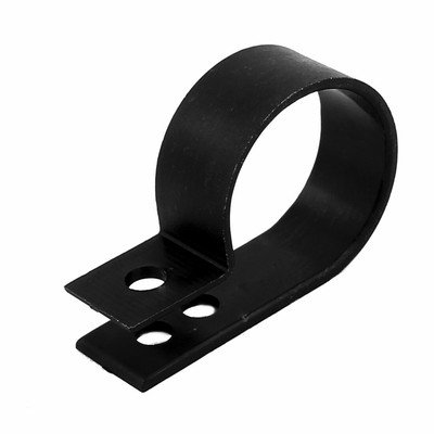 Black Nylon R-Type Cable Clamp for 23mm Dmr. Wire Hose Pipe-