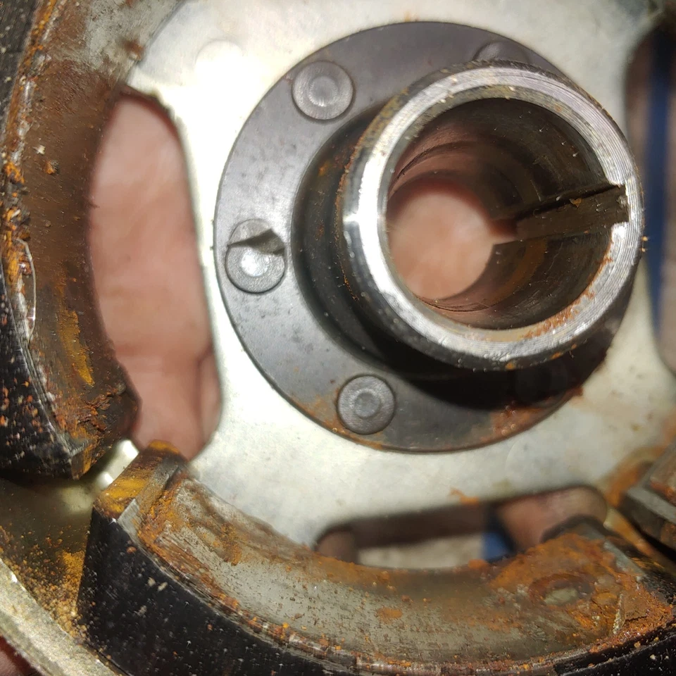 Yamaha MX175F 1979 volante f3t104 redo Foto 4 de 4