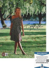 KELLY LYNCH SIGNED 'ROAD HOUSE' 8x10 MOVIE PHOTO ACTRESS BECKETT COA BAS