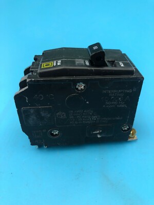 NEW Square D QOB260 2 Pole 60 Amp 120/240 Volt Bolt On Type QOB - Foto 11