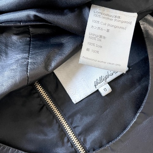 3.1 PHILLIP LIM Black Leather Dress size 0 - Picture 6 of 6