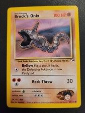 Brock's Onix - 69/132 - Common - Gym Heroes - Pokémon Card on eBay