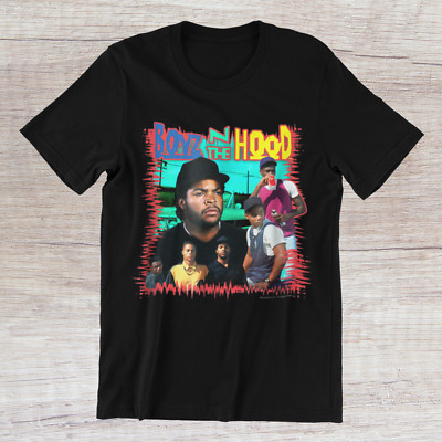 BOYZ N DA HOOD T-Shirt 90s Hip Hop Rapper Movie on Ring Spun Cotton Tee