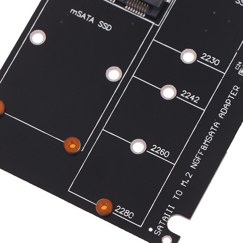 SATA 60Gbps To M2 NGFF SATA SSD MSATA SSD Adapter Hard Disk Adapter Board - Bild 7 von 12