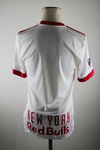 New York Red Bulls Trikot Gr. M 2017-2018 USA Shirt Jersey Adidas adizero - Picture 4 of 4