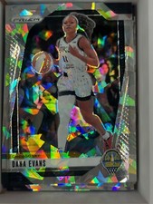 2024 Panini Prizm WNBA - Dana Evans #72 Ice Prizm