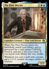 The First Doctor WHO 0128 Magic the Gathering Dr. Who Commander MTG NM