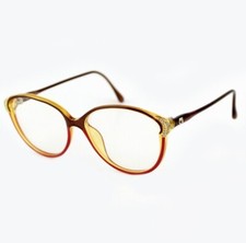 NOS 90s Optyl LCM Saphira vintage cat eye glasses frame reading eyeglasses OG DS