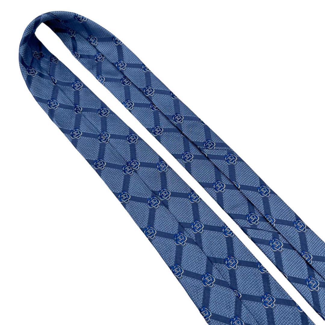 Chanel Tie Multicolor here mark glossy camellia chain Silk Chanel Tie Multicolor here mark glossy camellia chain Silk