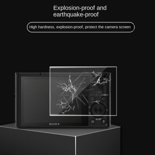 2PCS LCD Screen Protector Tempered Glass for Sony RX100 M2 M3 M4 M5 M6 M7 Camera - Picture 2 of 4