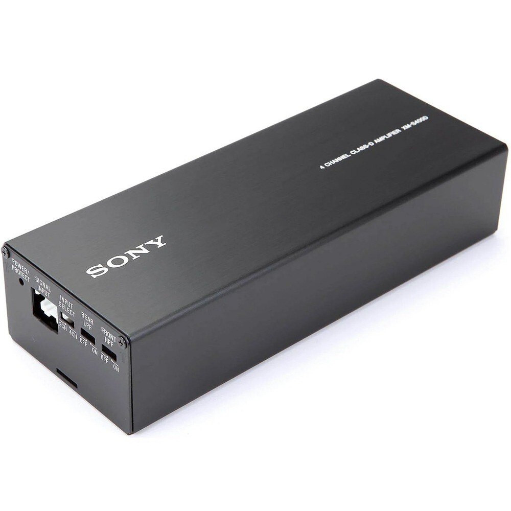 Компактный 4-канальный усилитель Sony XM-S400D RMS класса D мощностью 180 Вт 24490₽